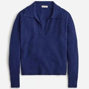 J. Crew Collared V-neck polo sweater